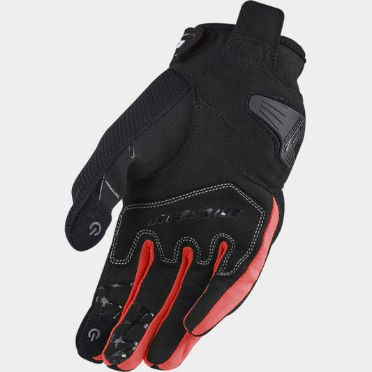 LS2 Dart 2 Evo Man Gloves Black Red