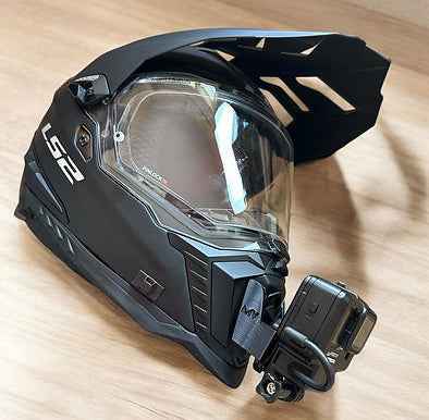 LS2 Explorer MX701 Helmet Chin Mount by Motovibe