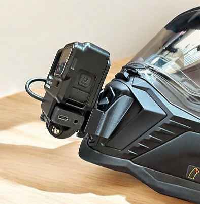 LS2 Explorer MX701 Helmet Chin Mount by Motovibe