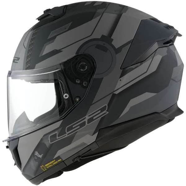 LS2 FF320 Stream II Shadow M.Titanium Grey Helmet