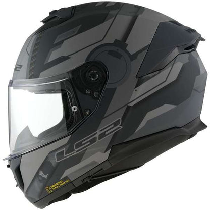 LS2 FF320 Stream II Shadow M.Titanium Grey Helmet