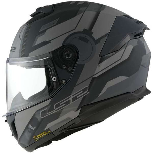 LS2 FF320 Stream II Shadow M.Titanium Grey Helmet