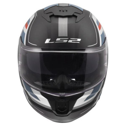 LS2 FF320 Stream II Vintage Matt Black Petrol-06