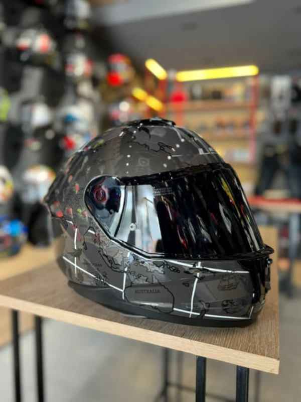 LS2 FF320 Stream II Worldmap 7C Black