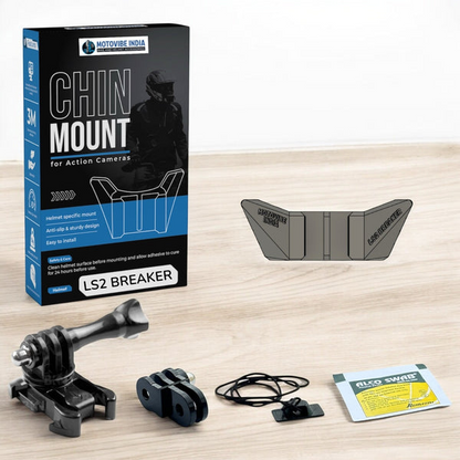 LS2 FF390 Breaker Helmet Chin Mount by Motovibe