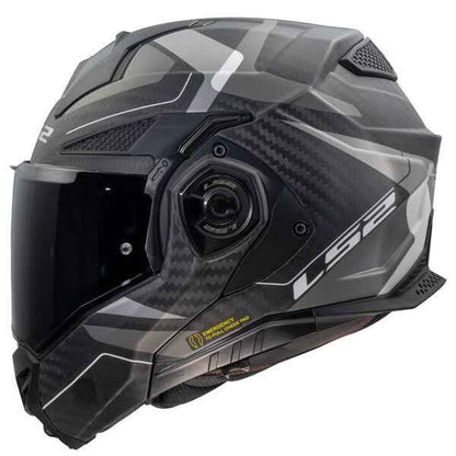 LS2 FF901 Advant X Carbon Horizon Silver Grey