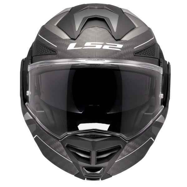 LS2 FF901 Advant X Carbon Horizon Silver Grey