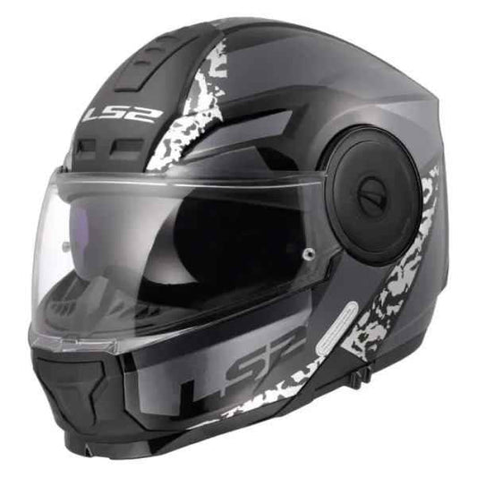 LS2 FF902 Scope II Oxyd Gloss Black Titanium