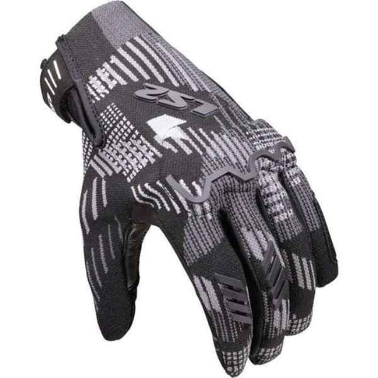 LS2 Gloves Alfa Flyknit Man Black Grey