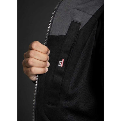 LS2 Jacket Throttle Man Jacket Black Dark Grey