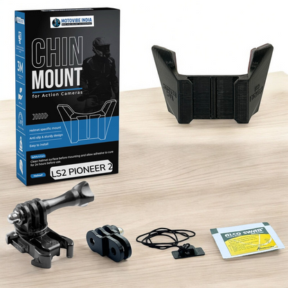 LS2 Pioneer 2 MX436 | Fast 2 MX437  Helmet Chin Mount by Motovibe (V1)