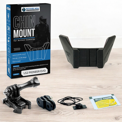 LS2 Pioneer Evo MX436 | Fast Evo MX437 Helmet Chin Mount by Motovibe