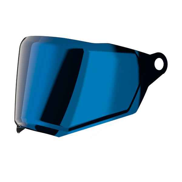 LS2 Spare Iridium Blue Visor For MX436 Pioneer II Helmets