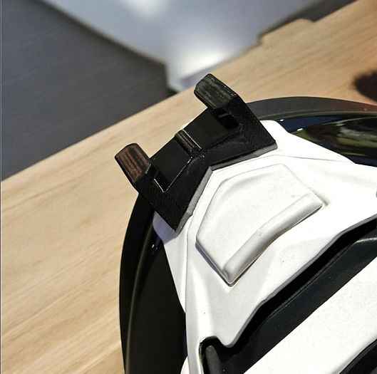 LS2 Storm 1 / 2 FF800 Helmet Chin Mount by Motovibe