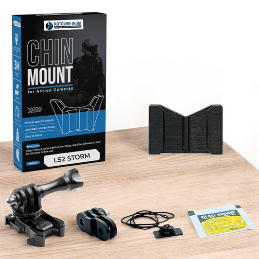LS2 Storm 1 / 2 FF800 Helmet Chin Mount by Motovibe