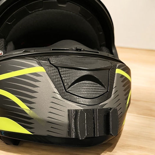 LS2 Stream Evo FF320 Helmet Chin Mount by Motovibe