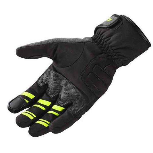 LS2 URBS II Black Grey Yellow Riding Gloves