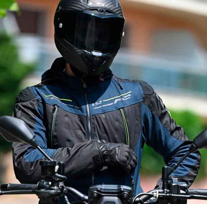 LS2 Zirconium Jacket Blue Black Yellow