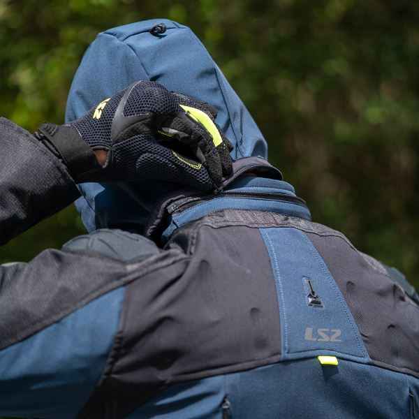 LS2 Zirconium Jacket Blue Black Yellow