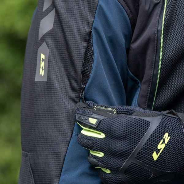 LS2 Zirconium Jacket Blue Black Yellow