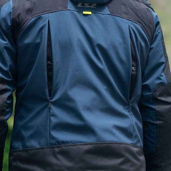 LS2 Zirconium Jacket Blue Black Yellow