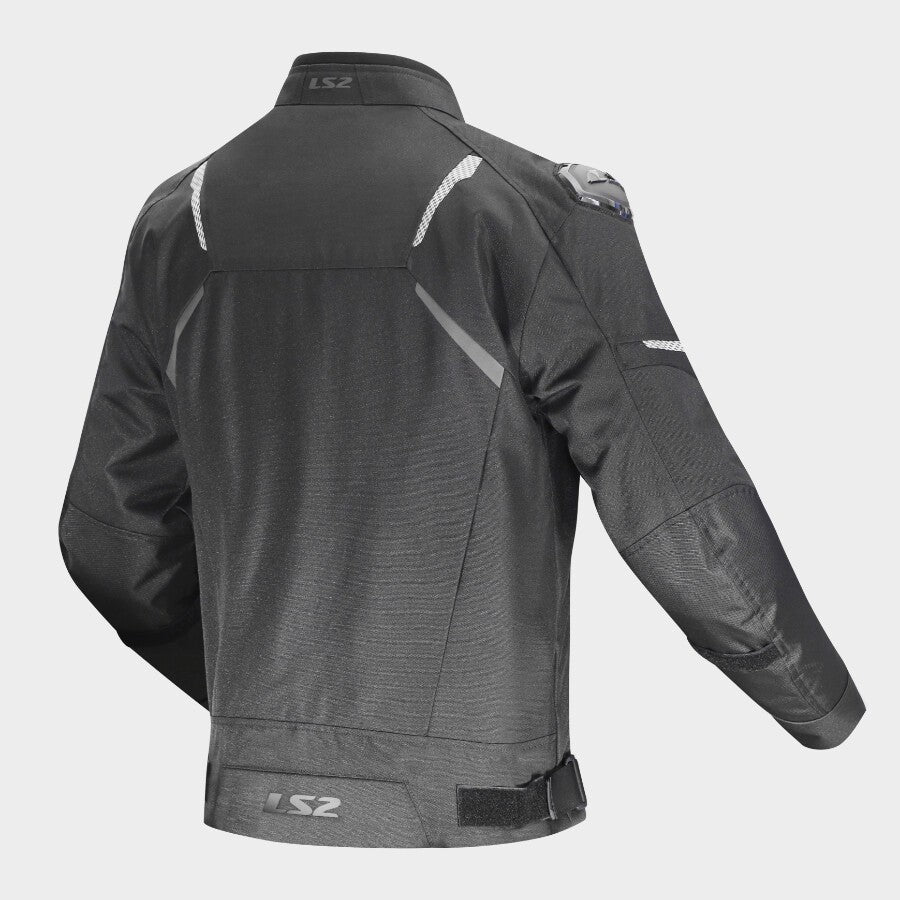 LS2 Zoom Lady Jacket Black (CE Class A Certified)