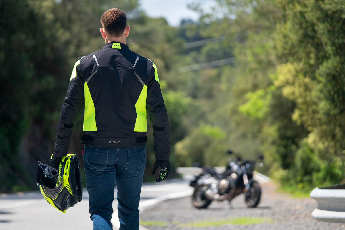 LS2 Zoom Lady Jacket Black (CE Class A Certified)