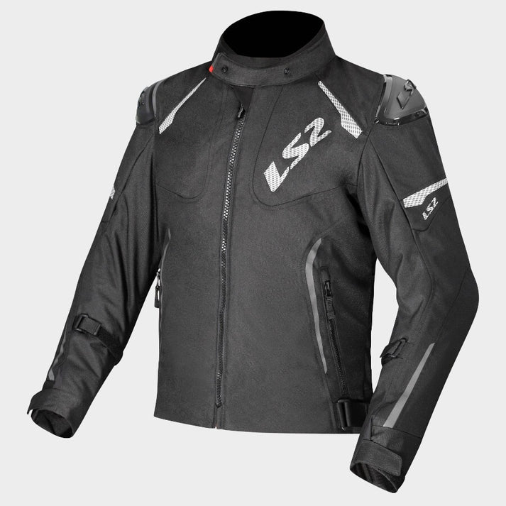 LS2 Zoom Lady Jacket Black (CE Class A Certified)