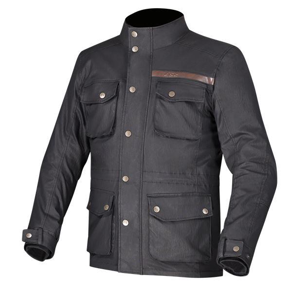 LS2 Liberty Black Jacket For Men (CE Class A Certified)