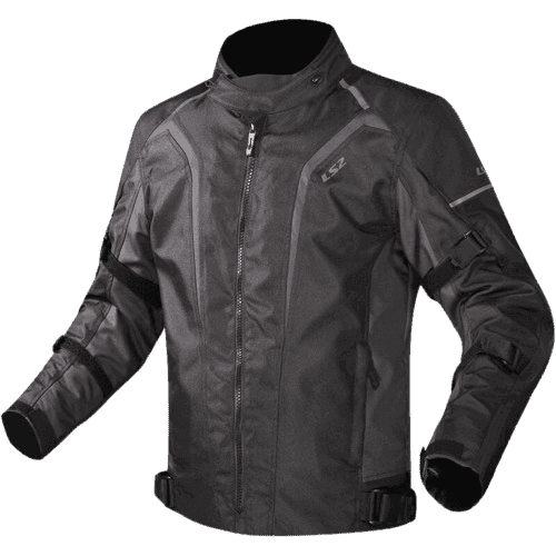 LS2 Sepang Riding Jacket Black Grey (CE Class A Certified)