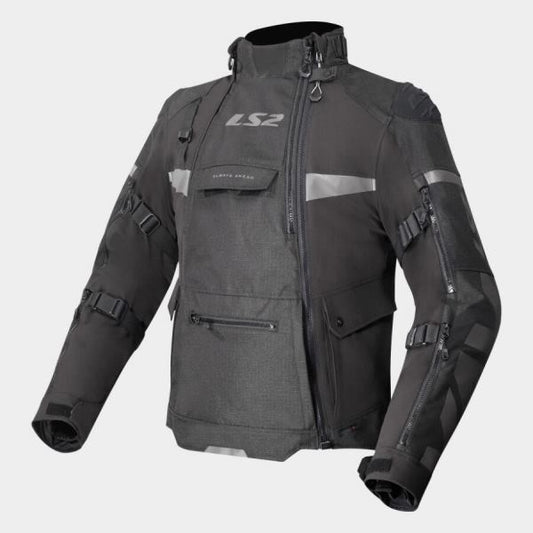 LS2 X-Master Black Jacket For Man (CE Class AA Certified)