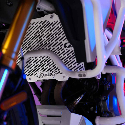 Legundary Custom BMW F450 GS Vector Radiator Grill Silver - RAG28789