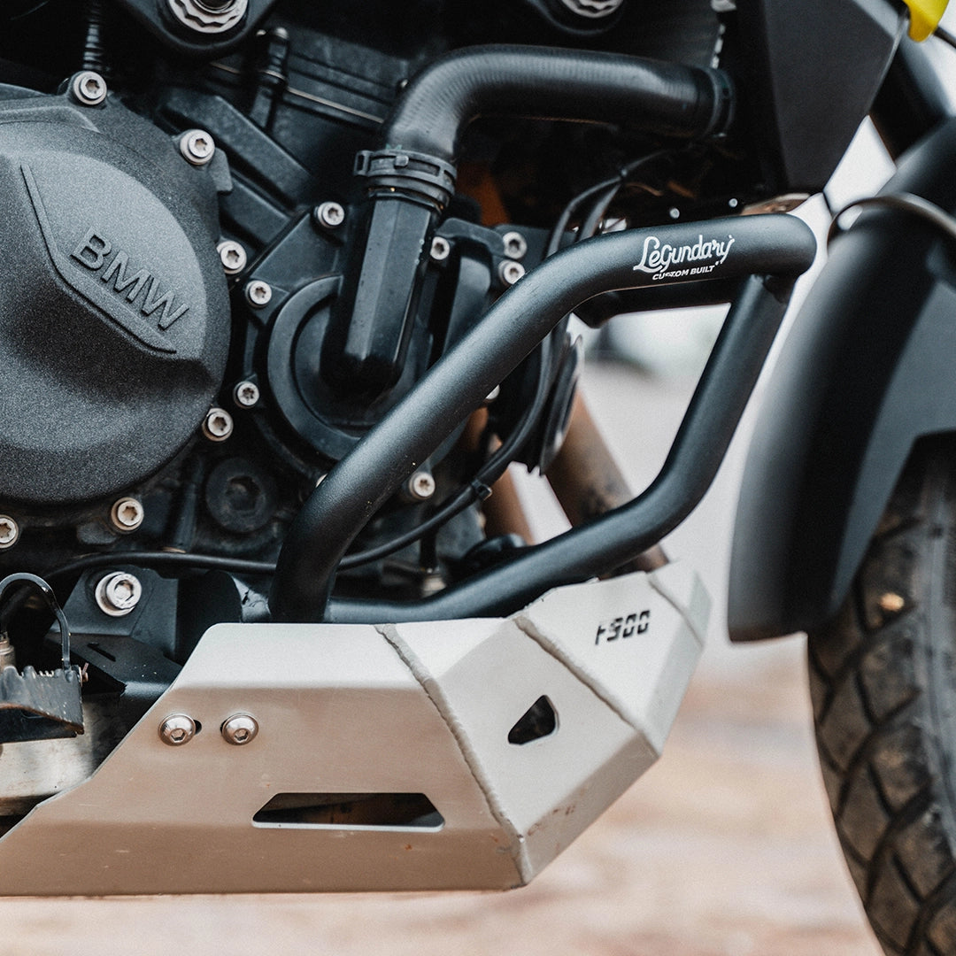 Legundary Custom BMW F900 GS Bellator Crash Guards Black - CRA24049