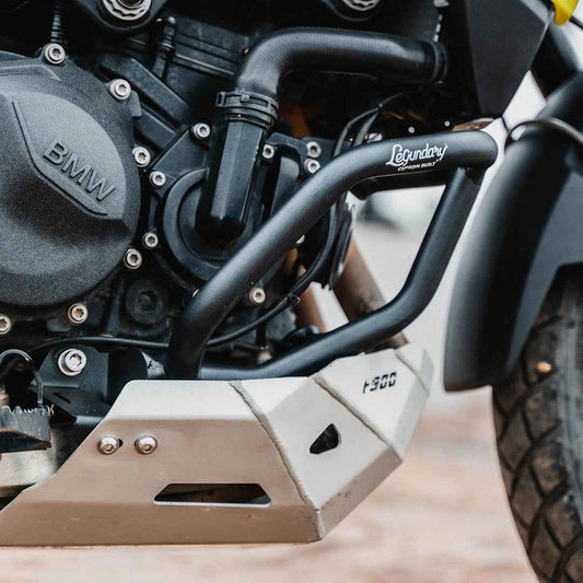 Legundary Custom BMW F900 GS Bellator Crash Guards Black - CRA24049