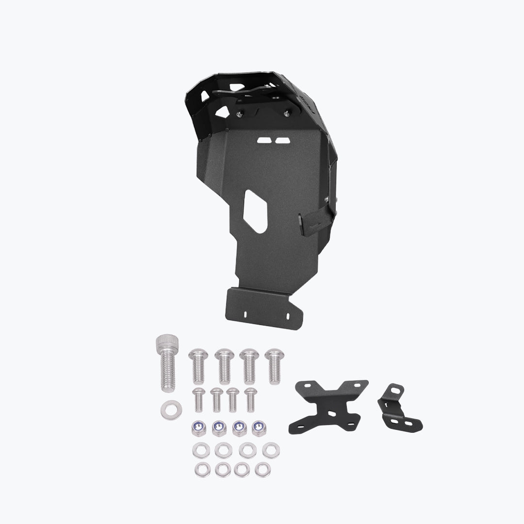 Legundary Custom BMW F900 GS Vambrace Bash Plate Black - ENG24044