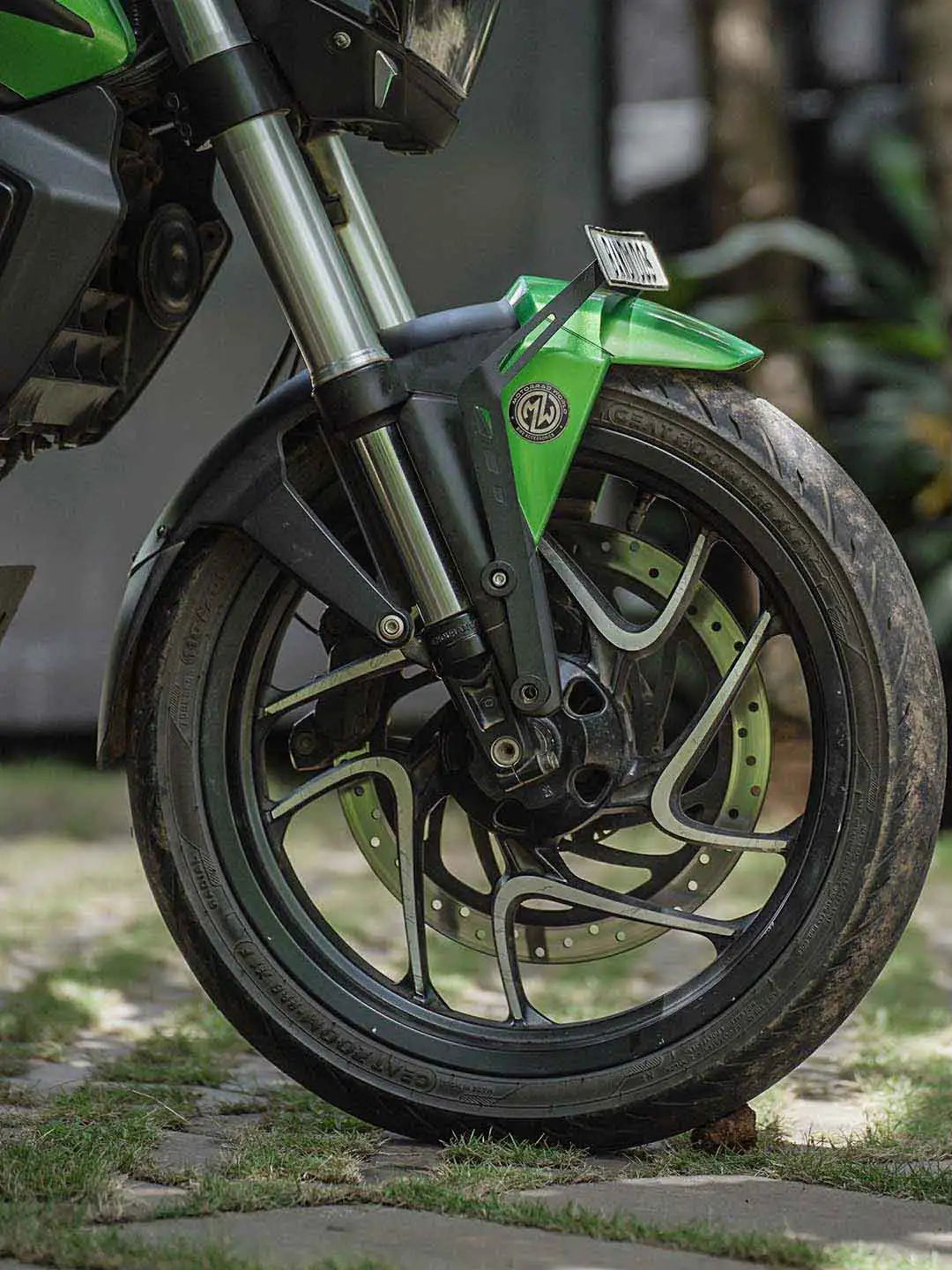 Legundary Custom Bajaj Dominar 400 / Duke 250 BS6 Gen 2 Brooch Number Plate Holder - NPS4012