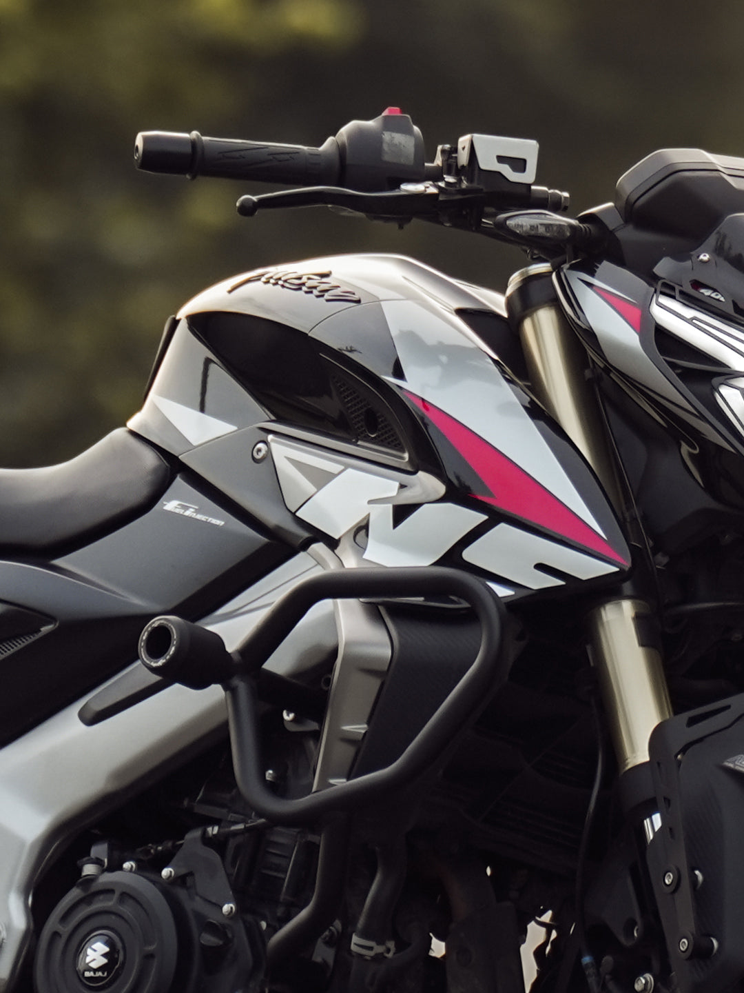 Legundary Custom Bajaj Pulsar NS400Z Pegasus Crash Guard With Slider - CRA17834