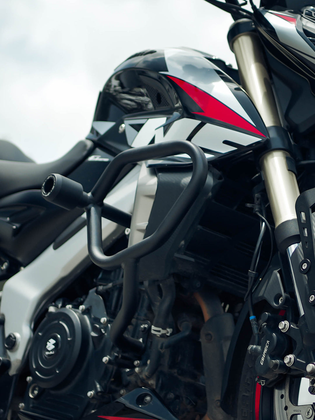 Legundary Custom Bajaj Pulsar NS400Z Pegasus Crash Guard With Slider - CRA17834