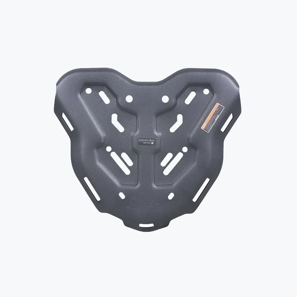 Legundary Custom Genesis Carrier Plate for TVS Apache RTX 300 Black – Direct Fit with OEM Carrier – CAR26812