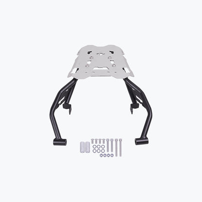 Legundary Custom Hero Xpulse 210 Gopher Luggage Carrier Black and Silver - CAR21253