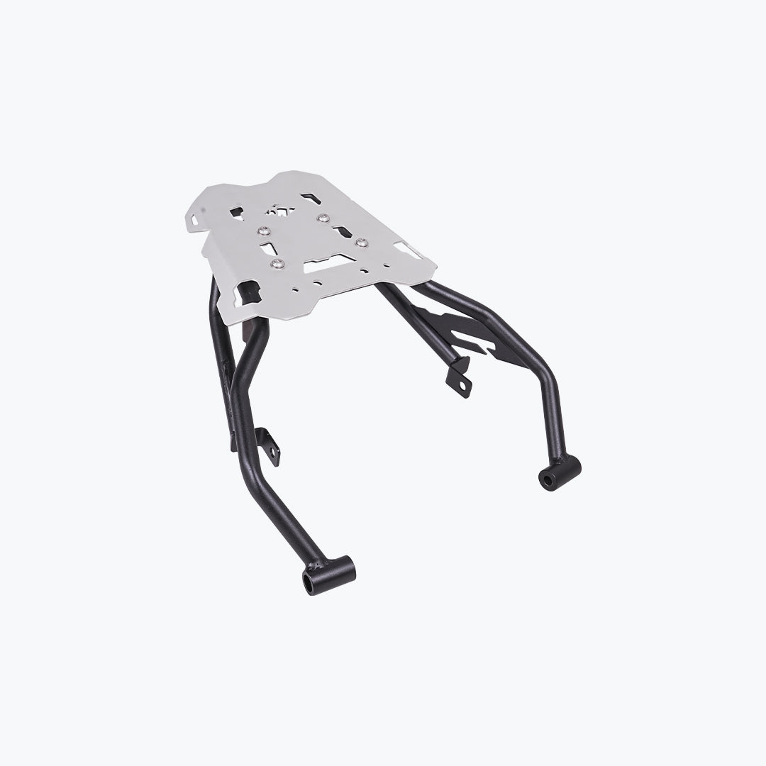 Legundary Custom Hero Xpulse 210 Gopher Luggage Carrier Black and Silver - CAR21253