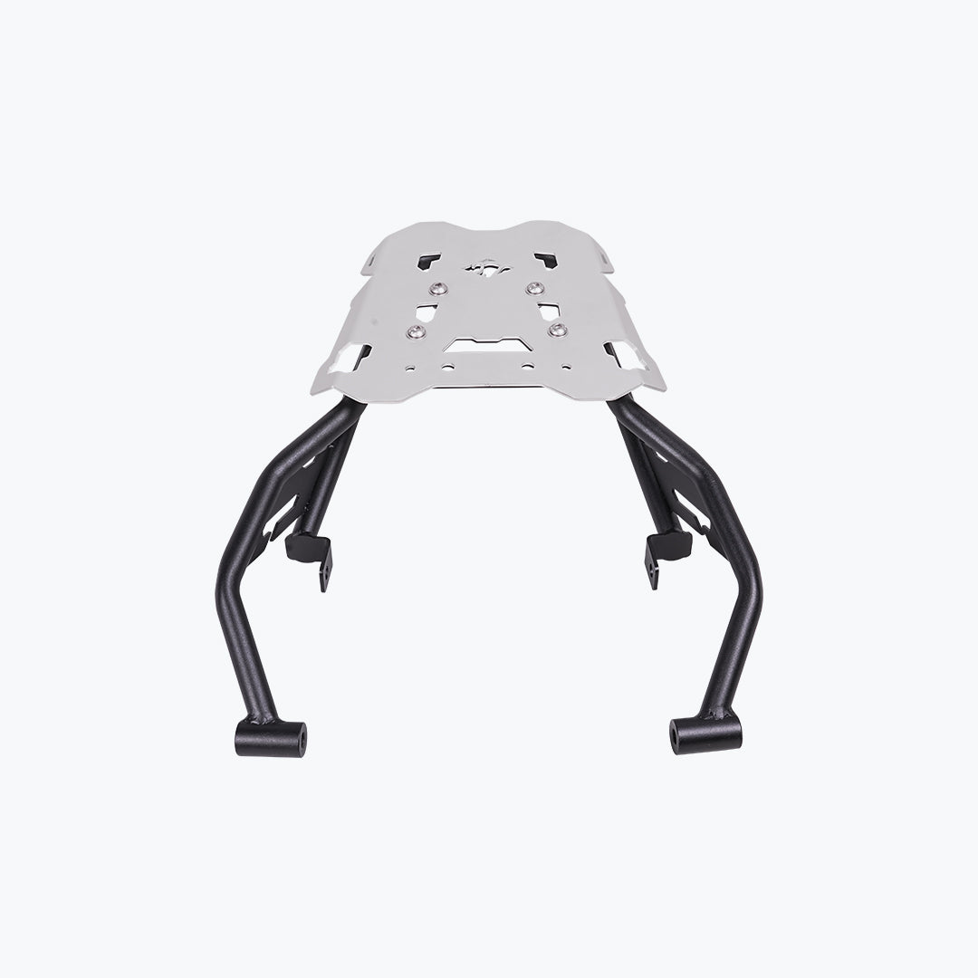 Legundary Custom Hero Xpulse 210 Gopher Luggage Carrier Black and Silver - CAR21253