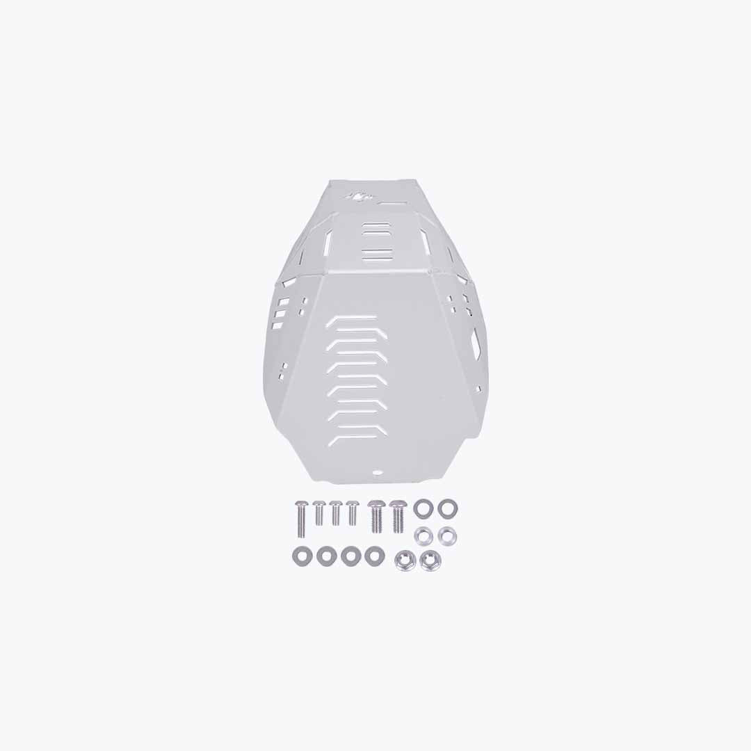 Legundary Custom Hero Xpulse 210 Vambrace Bash Plate Silver - ENG21246