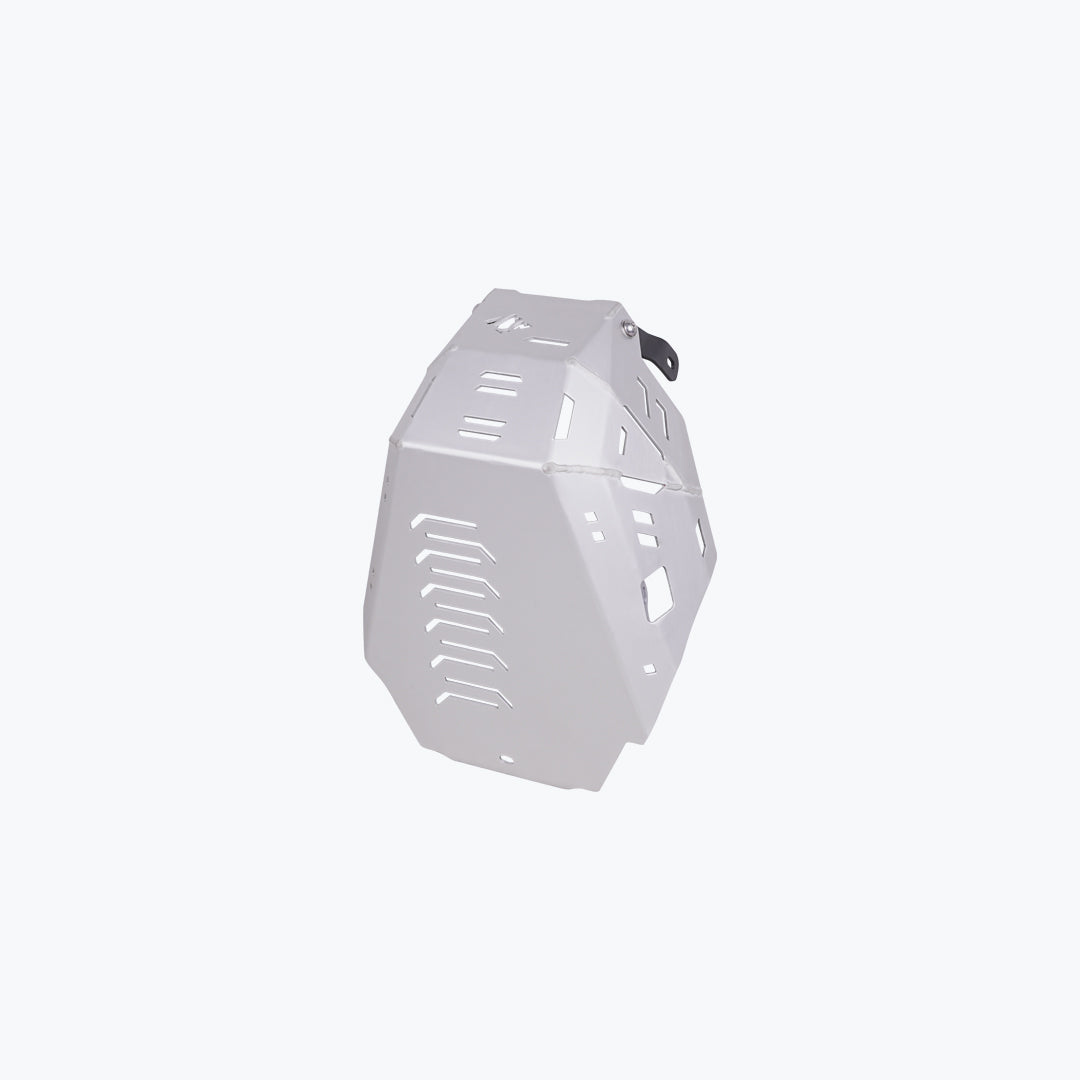 Legundary Custom Hero Xpulse 210 Vambrace Bash Plate Silver - ENG21246