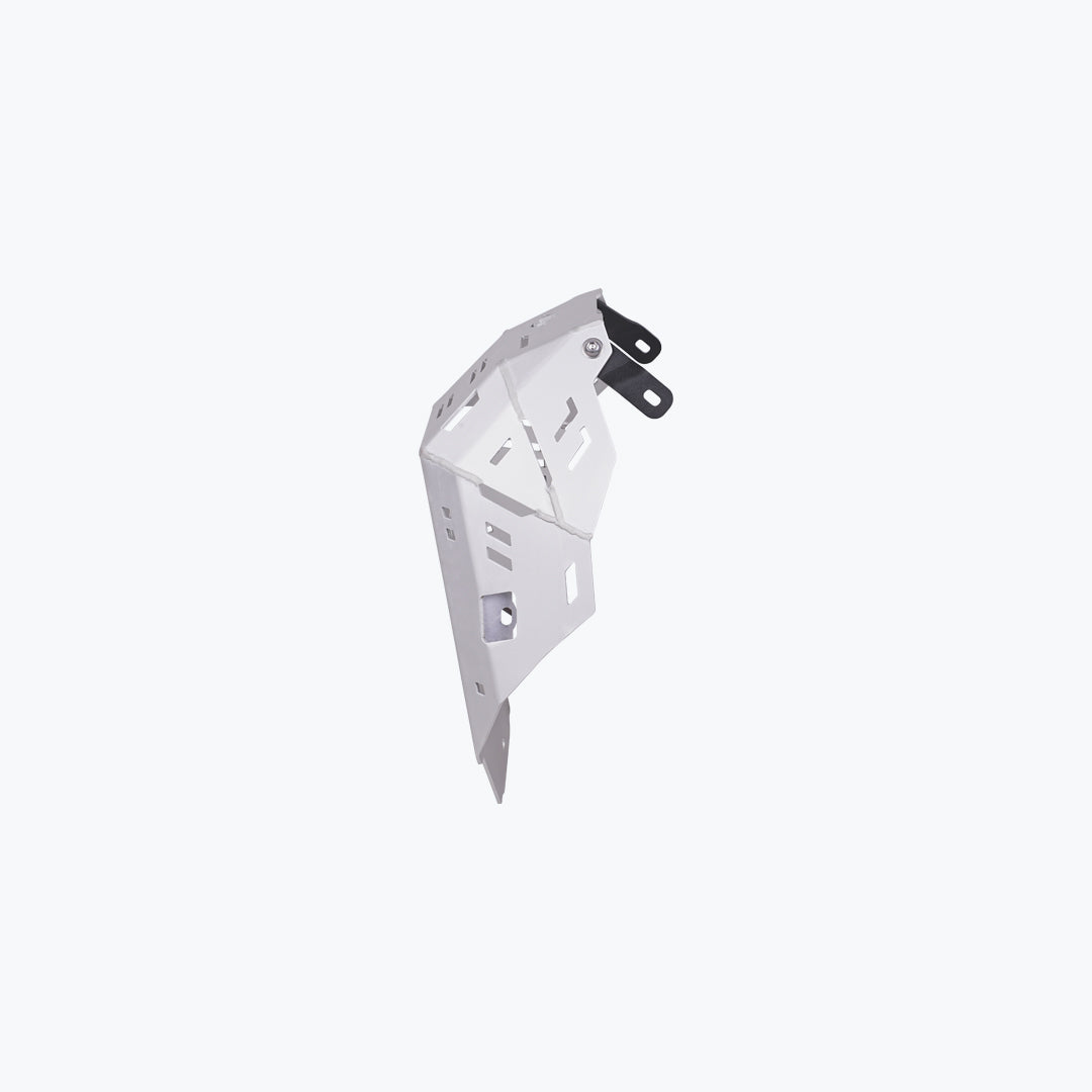 Legundary Custom Hero Xpulse 210 Vambrace Bash Plate Silver - ENG21246