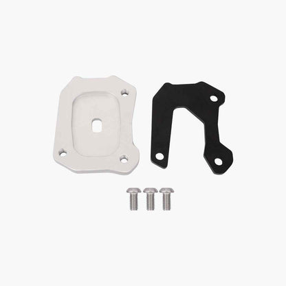Legundary Custom Honda NX 500 Fortis Side Stand Base Silver - SSB24043