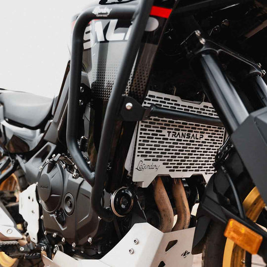 Legundary Custom Honda Transalp 750 Vector Radiator Grill Silver - RAG24029