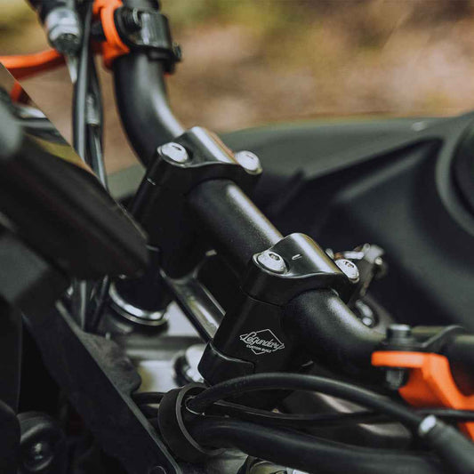 Legundary Custom KTM 390 Enduro R Dodger Handle Riser Black - HAD22257