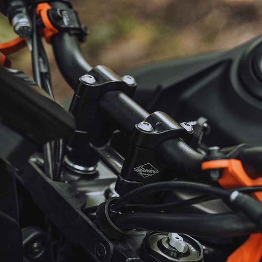 Legundary Custom KTM 390 Enduro R Dodger Handle Riser Black - HAD22257
