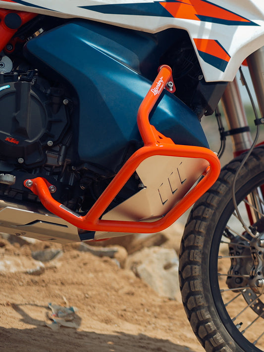 Legundary Custom KTM ADV 890 Bellator Lower Crash Guard Orange - CRA20580